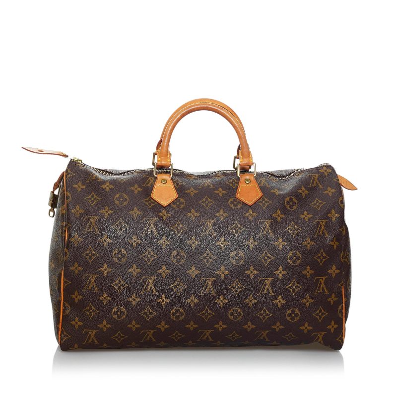 Louis Vuitton Monogram Speedy 40 (SHG-35179) - Image 2