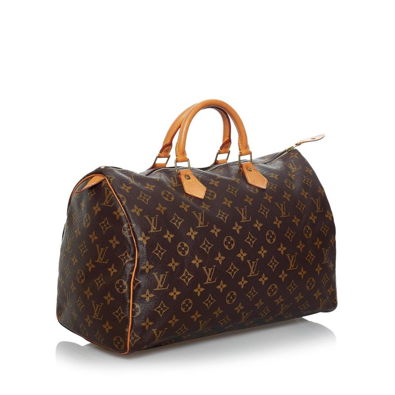 Louis Vuitton Monogram Speedy 40 (SHG-35179)