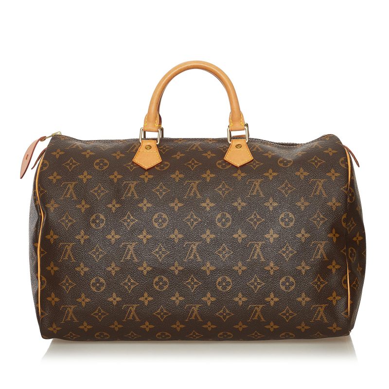 Louis Vuitton Monogram Speedy 40 (SHG-35825) - Image 2