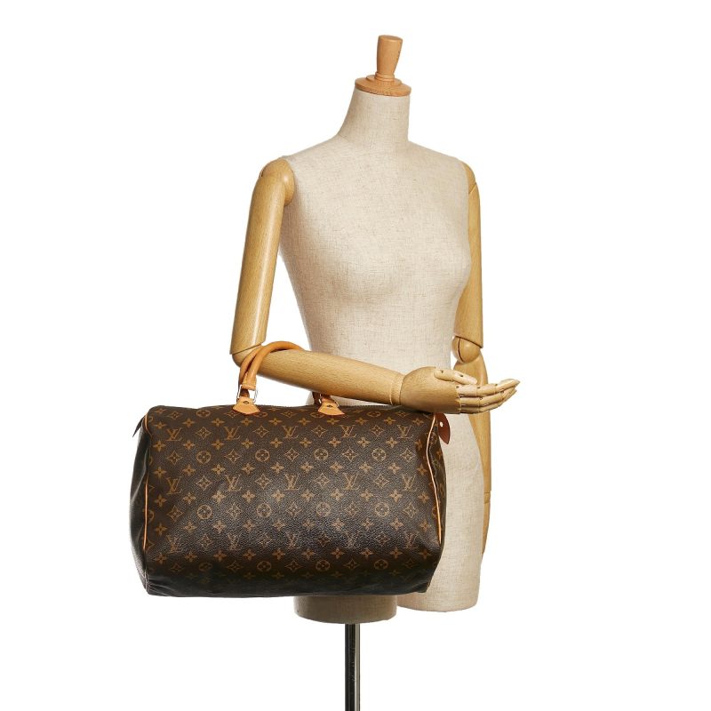 Louis Vuitton Monogram Speedy 40 (SHG-35825) - Image 4