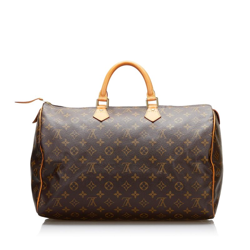 Louis Vuitton Monogram Speedy 40 (SHG-36246) - Image 2