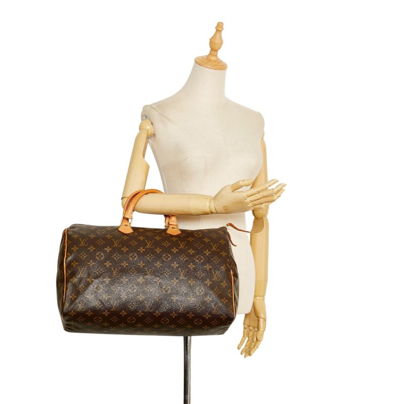 Louis Vuitton Monogram Speedy 40 (SHG-36246) - Image 4