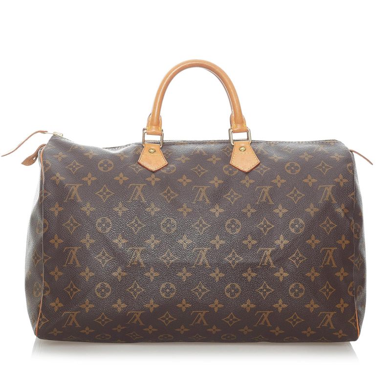 Louis Vuitton Monogram Speedy 40 (SHG-36299) - Image 2