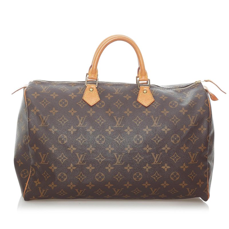 Louis Vuitton Monogram Speedy 40 (SHG-36299) - Image 10