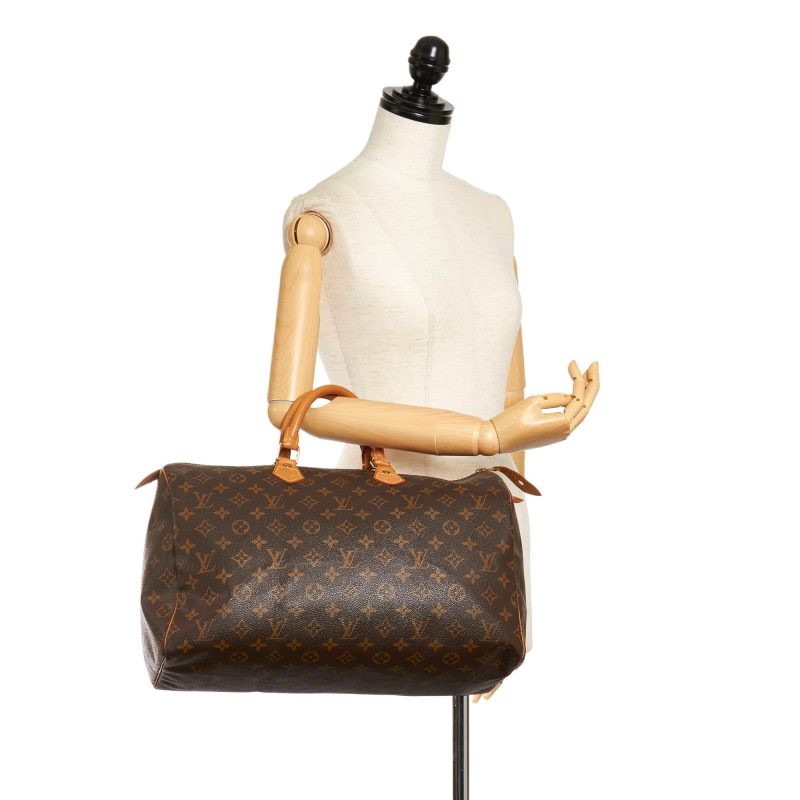 Louis Vuitton Monogram Speedy 40 (SHG-36299) - Image 4