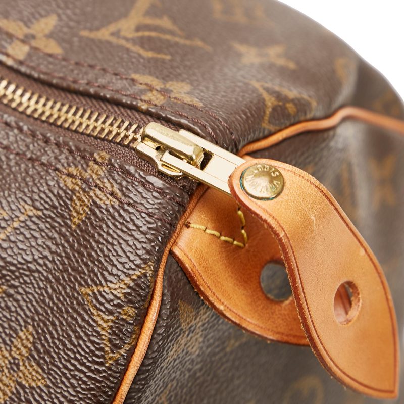 Louis Vuitton Monogram Speedy 40 (SHG-VWnLTH) - Image 8