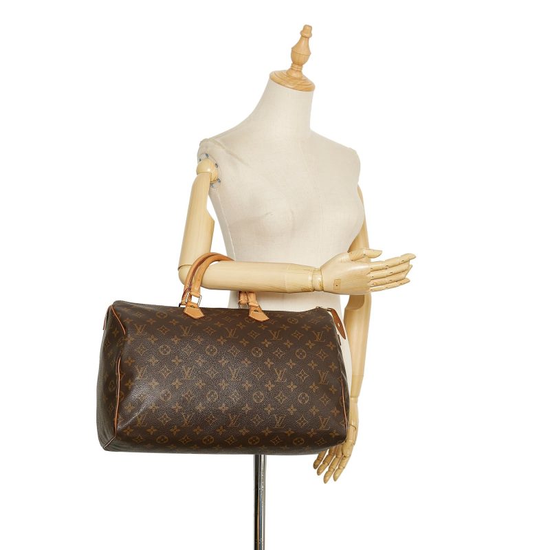 Louis Vuitton Monogram Speedy 40 (SHG-VWnLTH) - Image 4