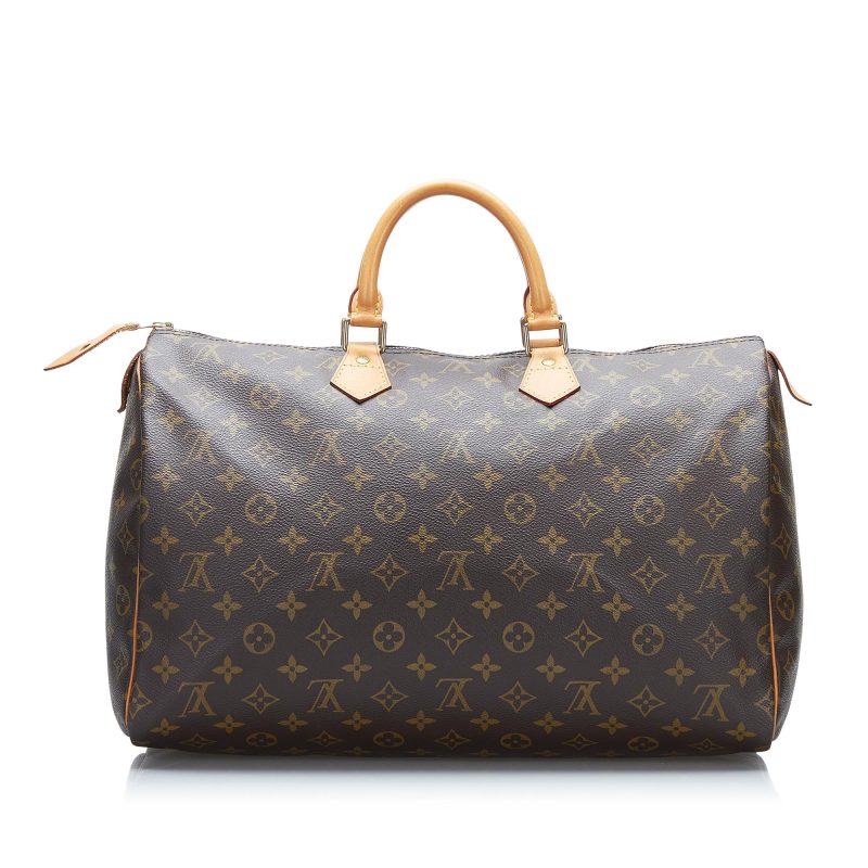 Louis Vuitton Monogram Speedy 40 (SHG-OfMuC3) - Image 2