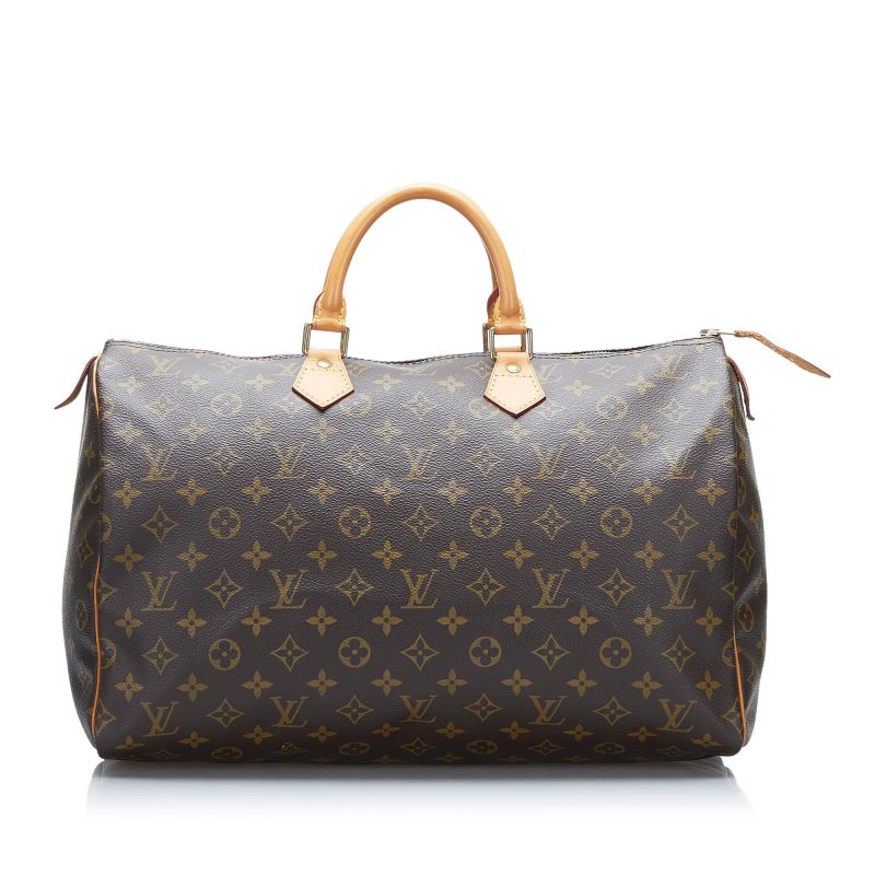 Louis Vuitton Monogram Speedy 40 (SHG-OfMuC3) - Image 10