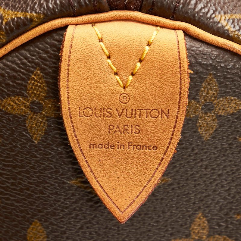 Louis Vuitton Monogram Speedy 40 (SHG-OfMuC3) - Image 6