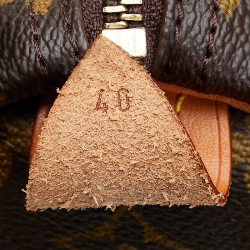 Louis Vuitton Monogram Speedy 40 (SHG-nN1lS9) - Image 7
