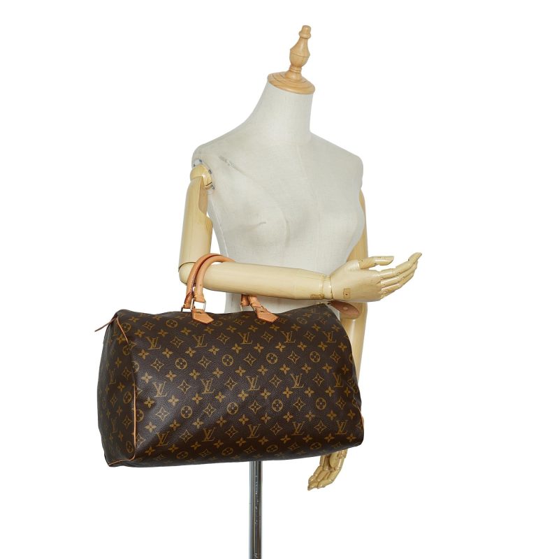 Louis Vuitton Monogram Speedy 40 (SHG-nN1lS9) - Image 4