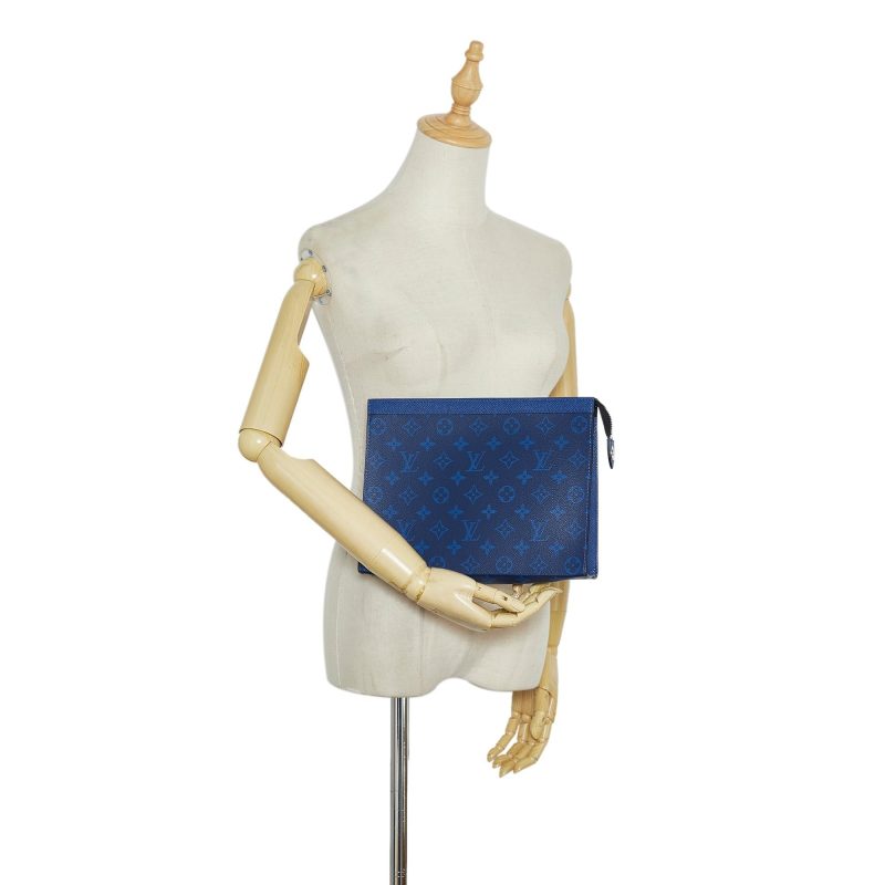 Louis Vuitton Monogram Taigarama Pochette Voyage MM (SHG-QQPlSs) - Image 4