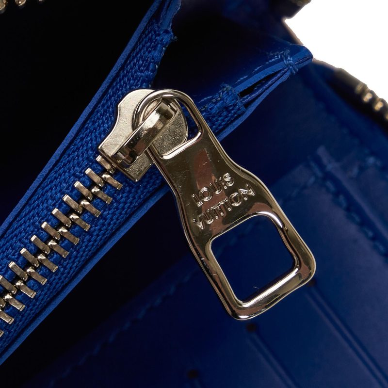 Louis Vuitton Monogram Taurillon Illusion Vertical Zippy Wallet (SHG-KUezXC) - Image 8