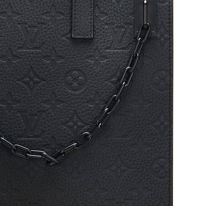 Louis Vuitton Monogram Taurillon Sac Plat (SHG-YouJrv) - Image 8