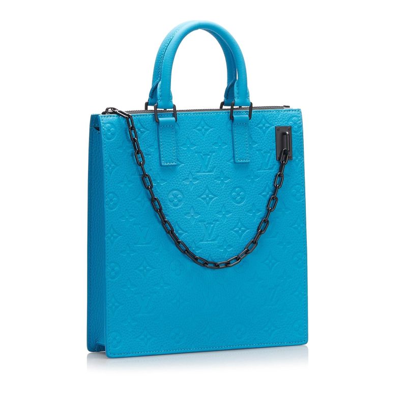 Louis Vuitton Monogram Taurillon Sac Plat (SHG-4v0Lhh)