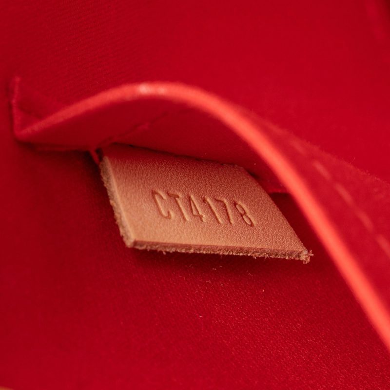 Louis Vuitton Monogram Vernis Alma BB Satchel (SHF-3tRcMZ) - Image 5