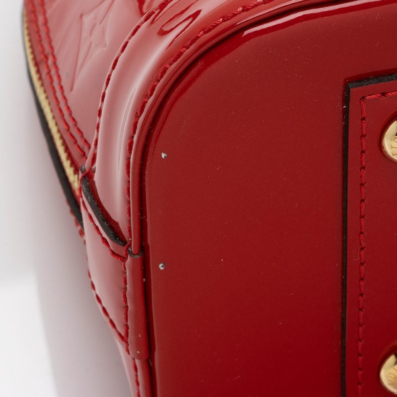 Louis Vuitton Monogram Vernis Alma BB Satchel (SHF-3tRcMZ) - Image 12