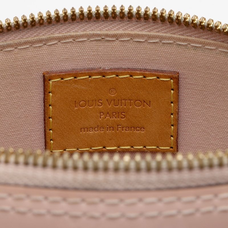 Louis Vuitton Monogram Vernis Alma BB Satchel (SHF-1Hki9h) - Image 7