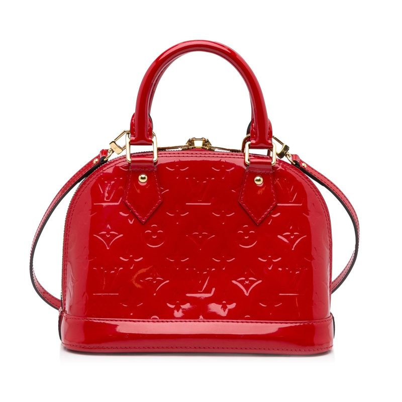 Louis Vuitton Monogram Vernis Alma BB (SHG-xf6DQV) - Image 3
