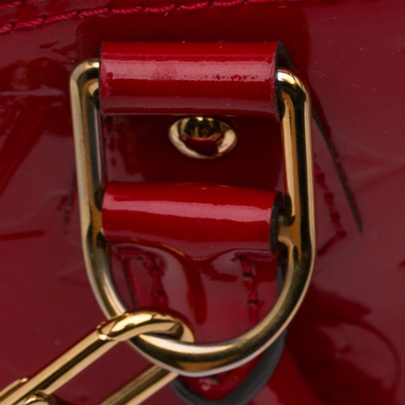 Louis Vuitton Monogram Vernis Alma BB (SHG-xf6DQV) - Image 11