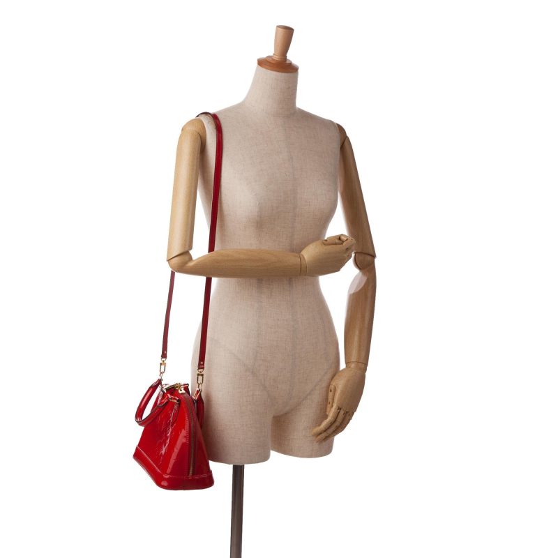 Louis Vuitton Monogram Vernis Alma BB (SHG-xf6DQV) - Image 12