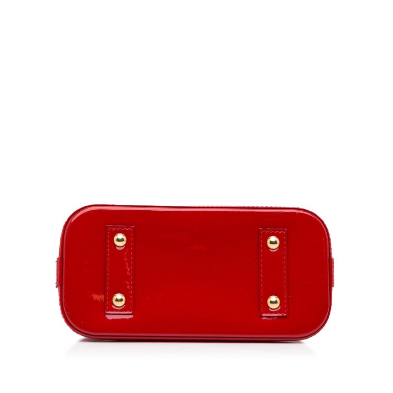 Louis Vuitton Monogram Vernis Alma BB (SHG-xf6DQV) - Image 5