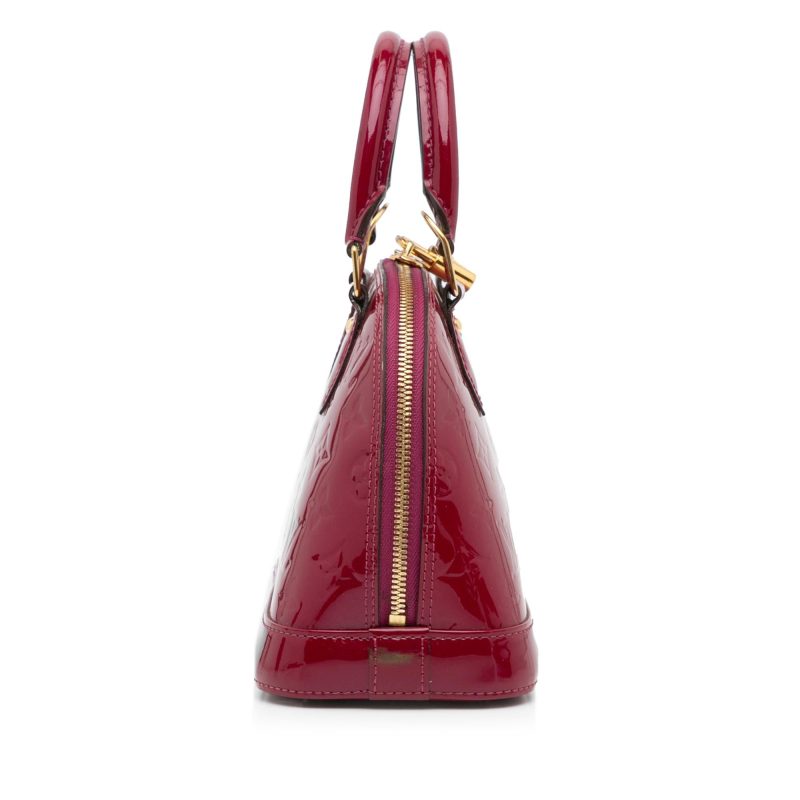 Louis Vuitton Monogram Vernis Alma BB (SHG-Mystay) - Image 2