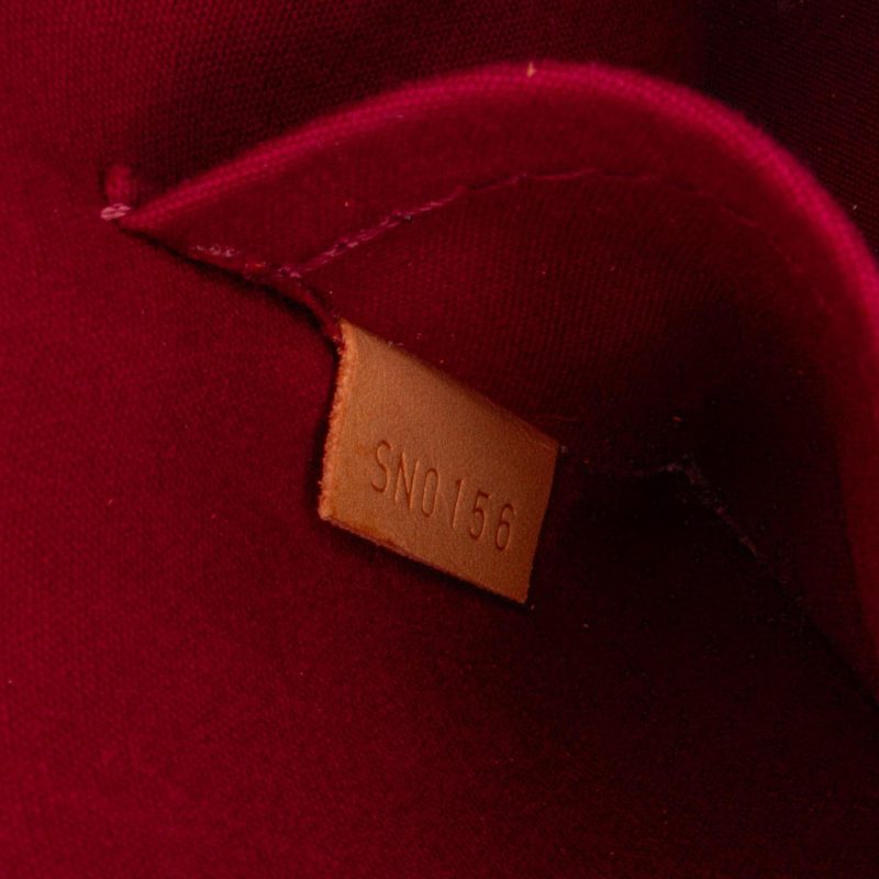 Louis Vuitton Monogram Vernis Alma BB (SHG-Mystay) - Image 8