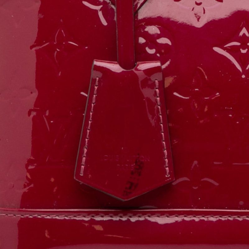 Louis Vuitton Monogram Vernis Alma BB (SHG-Mystay) - Image 13