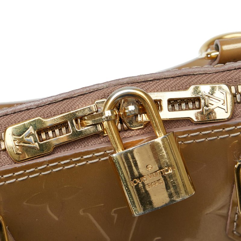 Louis Vuitton Monogram Vernis Alma BB (SHG-8kh7FP) - Image 9