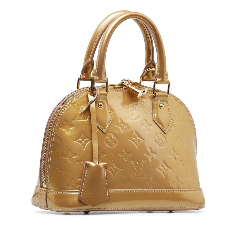 Louis Vuitton Monogram Vernis Alma BB (SHG-8kh7FP)
