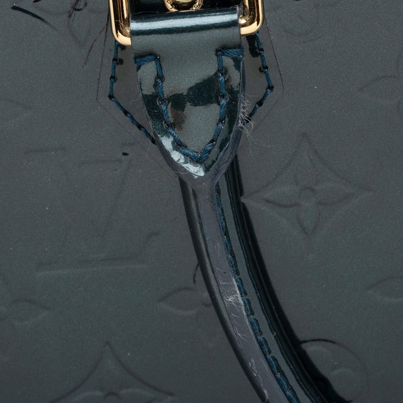 Louis Vuitton Monogram Vernis Alma GM Satchel (SHF-n4uWmK) - Image 11
