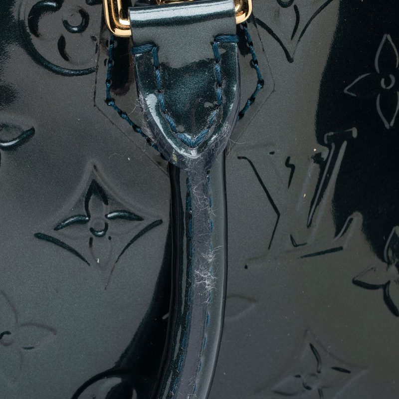 Louis Vuitton Monogram Vernis Alma GM Satchel (SHF-n4uWmK) - Image 13