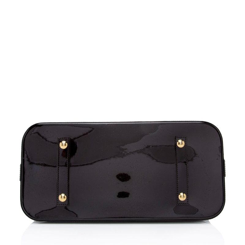 Louis Vuitton Monogram Vernis Alma GM Satchel (SHF-NbLRlp) - Image 3