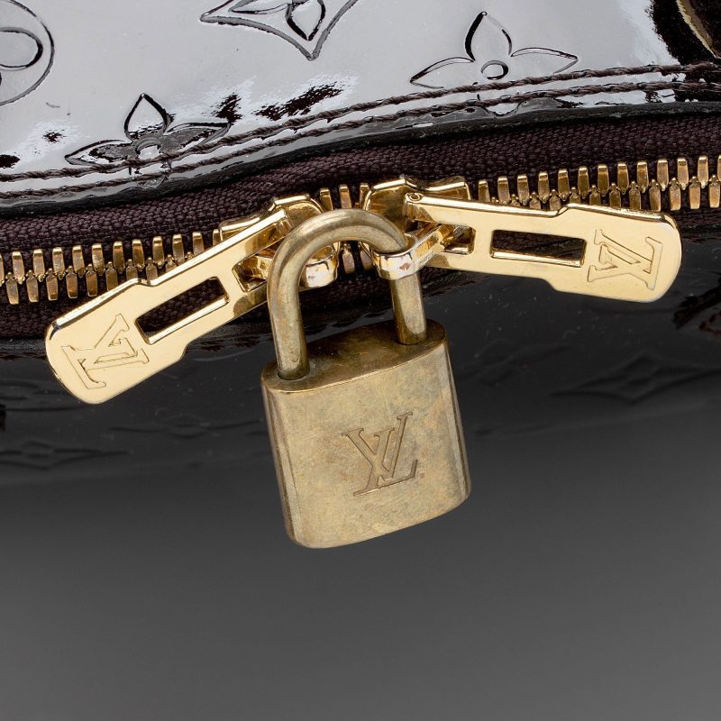 Louis Vuitton Monogram Vernis Alma GM Satchel (SHF-NbLRlp) - Image 8