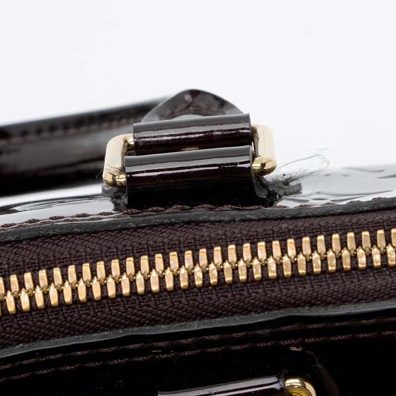 Louis Vuitton Monogram Vernis Alma GM Satchel (SHF-NbLRlp) - Image 11