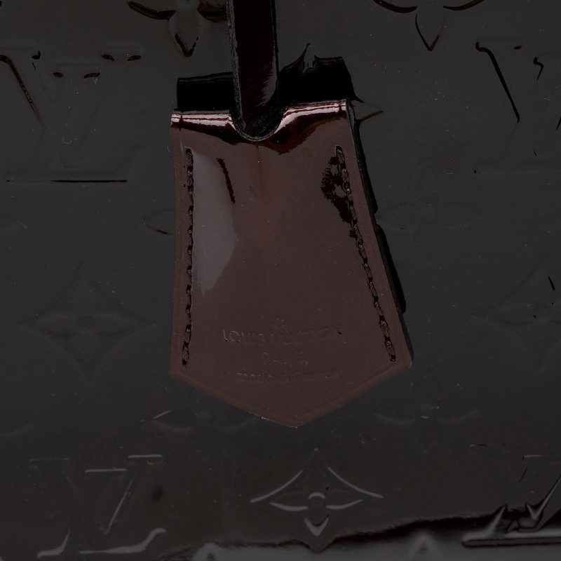 Louis Vuitton Monogram Vernis Alma GM Satchel (SHF-NbLRlp) - Image 13