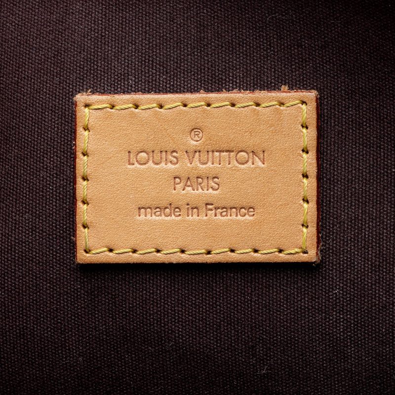 Louis Vuitton Monogram Vernis Alma GM Satchel (SHF-NbLRlp) - Image 7