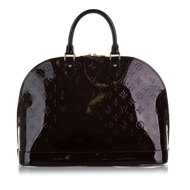 Louis Vuitton Monogram Vernis Alma GM (SHG-EQFJuw) - Image 2