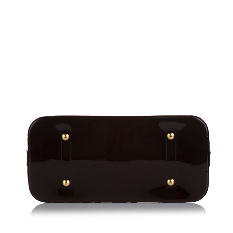 Louis Vuitton Monogram Vernis Alma GM (SHG-EQFJuw) - Image 3