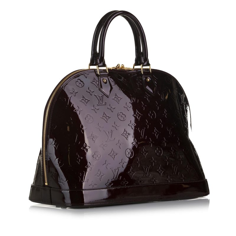 Louis Vuitton Monogram Vernis Alma GM (SHG-EQFJuw)