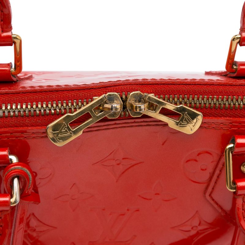 Louis Vuitton Monogram Vernis Alma GM (SHG-5mS6wP) - Image 9