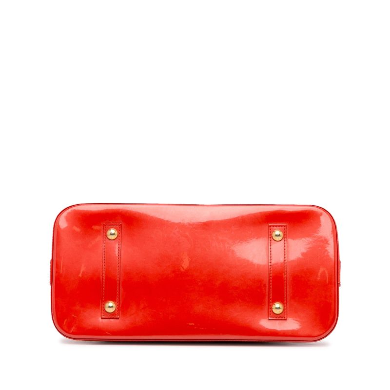 Louis Vuitton Monogram Vernis Alma GM (SHG-5mS6wP) - Image 5