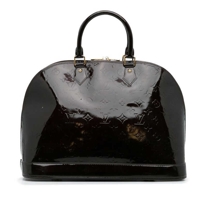 Louis Vuitton Monogram Vernis Alma GM (SHG-VQDbIb) - Image 2
