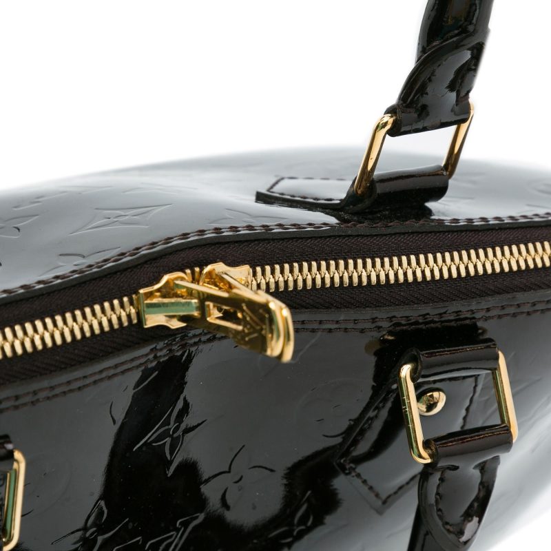 Louis Vuitton Monogram Vernis Alma GM (SHG-VQDbIb) - Image 9