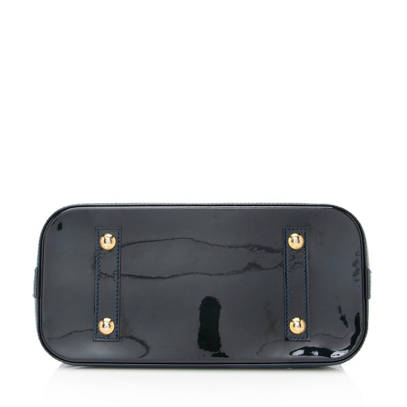 Louis Vuitton Monogram Vernis Alma PM Satchel (SHF-22635) - Image 3