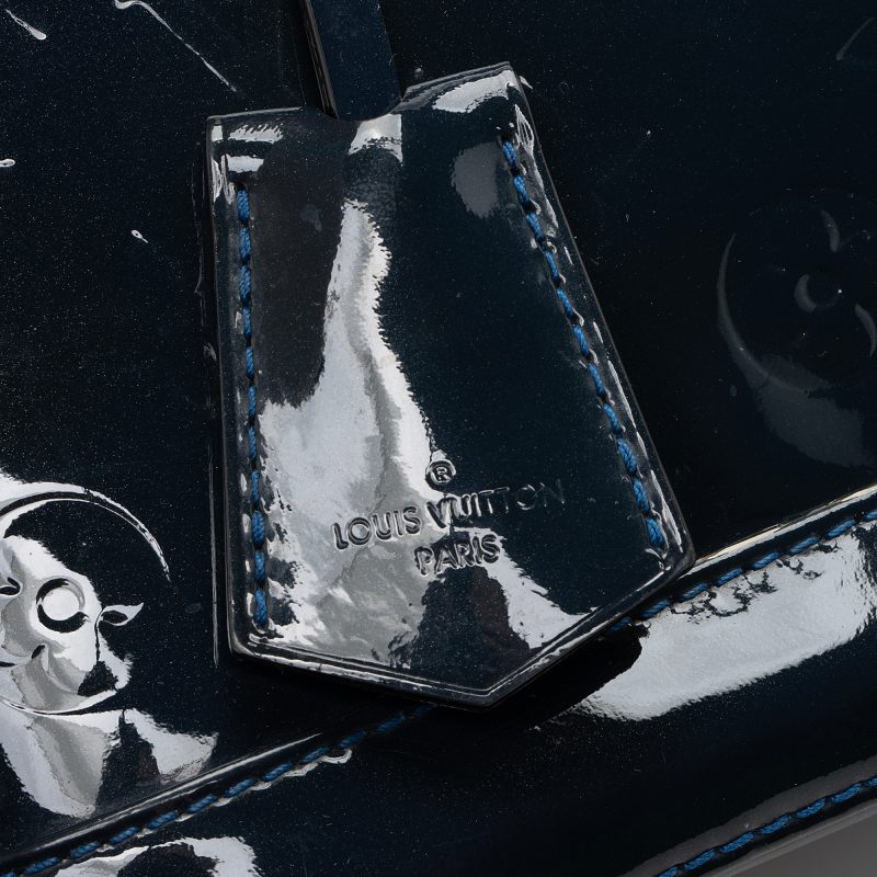 Louis Vuitton Monogram Vernis Alma PM Satchel (SHF-22635) - Image 8