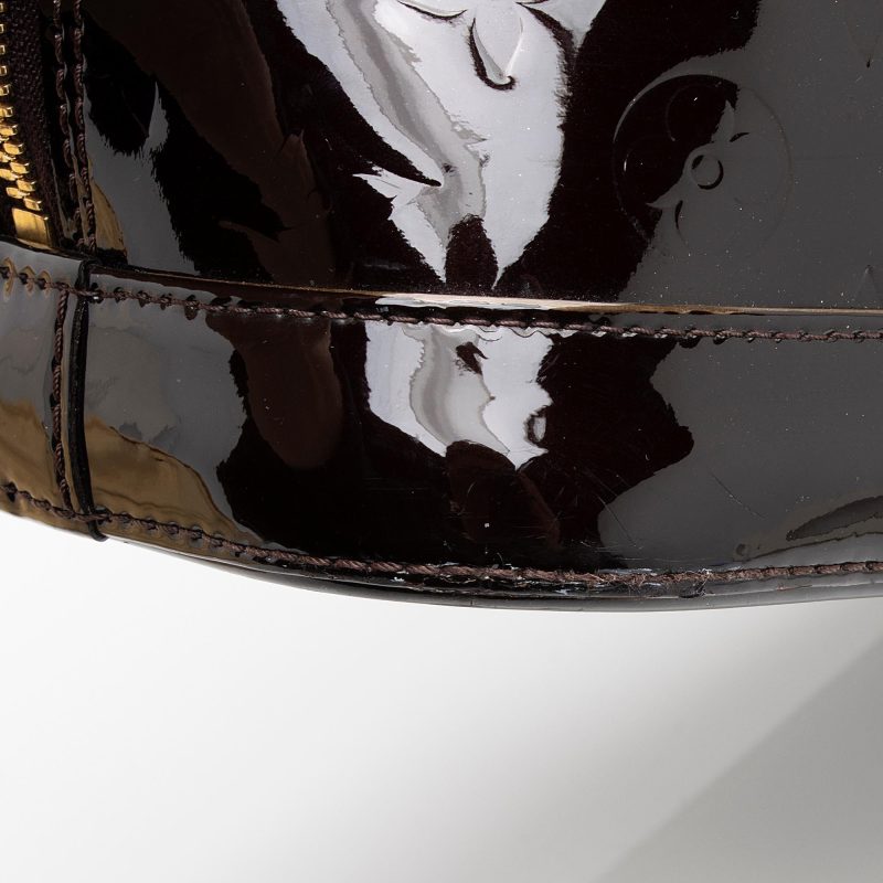 Louis Vuitton Monogram Vernis Alma PM Satchel (SHF-RKBVys) - Image 9