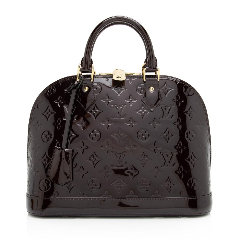 Louis Vuitton Monogram Vernis Alma PM Satchel (SHF-fmHWuP) - Image 13